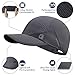 Sport Cap,Soft Brim Lightweight Running Hat Breathable Baseball Cap Quick Dry Sport Caps Cooling Portable Sun Hats for Men and Woman Performance Workouts and Outdoor Activities Dark Grey