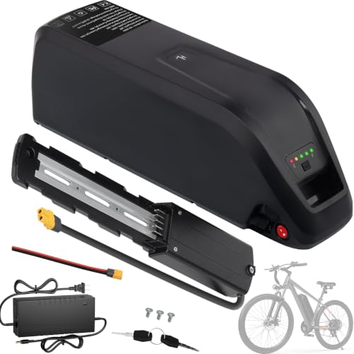 Meaycoty Ebike Power Pack Battery 36V 48V 52V 10.4Ah 15.6Ah 20Ah Energy Source for 250W 350W 500W 750W 1000W 1200W 1500W 1800W Ebike Motor (5PIN-36V20AH)