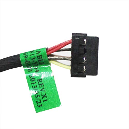 Cable de carga para HP Envy m7-k010dx conector interno CC original de 7.5 cm 2