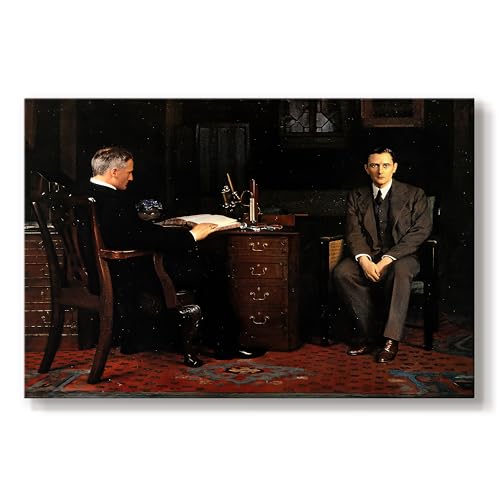 John Collier | The Scholar And The Visitor | Wall Art | GAL085
