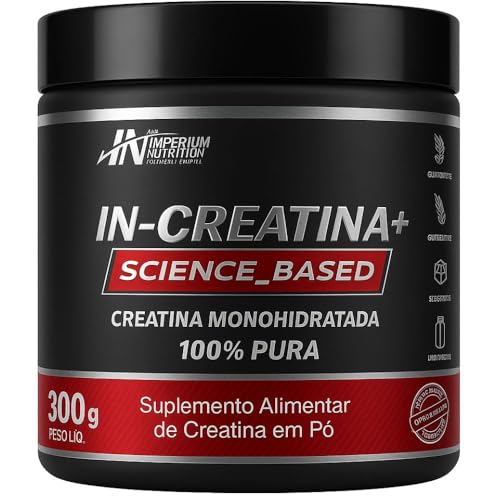 Creatina Monohidratada Micronizada 100% Pura - 300g - IN-Creatina+ Imperium Nutrition