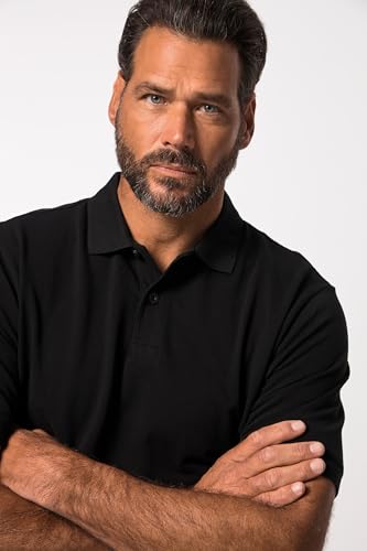 Jp 1880 Poloshirt, Piqué Uomo, Nero, 3XL - 6