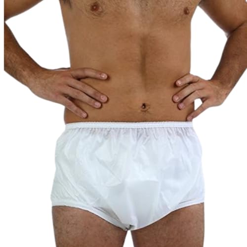 Image of Adult Pull-On Pants Waterproof Incontinence Brief- Unisex - Soft, Noiseless I Swim Brief I Bedwetting Brief I Overpants (XL)
