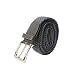 Produktbild Glamexx24 Unisex Elastischer Stoffgürtel Geflochtener Stretchgürtel Dehnbarer Gürtel für Damen und Herren, Dunkelgrau, 120cm