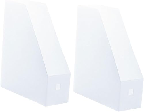 Ciieeo Estante de almacenamiento de archivos de escritorio, almacenamiento de cuadernos, organizador de archivos de oficina, soporte de revista,