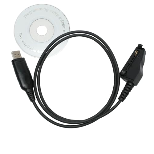 Sarcia USB Programming Cable Compatible with Kenwood Walkie Talkie NX-200 NX-300 TK-290 NX330 TK-390 TK-280 TK-380 TK-480 TK-2140 TK-3140 TK-2180 TK-3180 TK-5220 TK-5320
