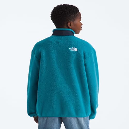 Image of THE NORTH FACE Boys' Yumiori Full Zip Jacket | Lightweight Fleece Coat, Embroidered Logo & Zip Chest Pocket