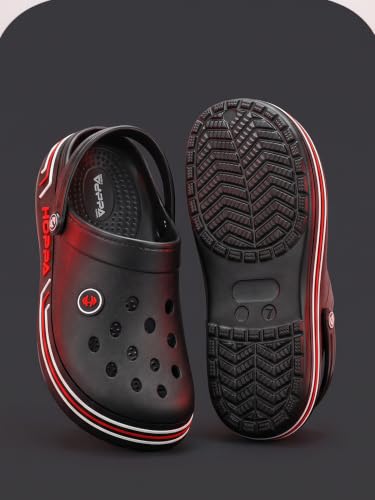 Image of Hoppa Trio Clogs for Men, Extra Soft EVA Moulded Slip-On Clogs | Lightweight, Cushioned, Water-Resistant & Non-Slip | Everyday Casual Footwear