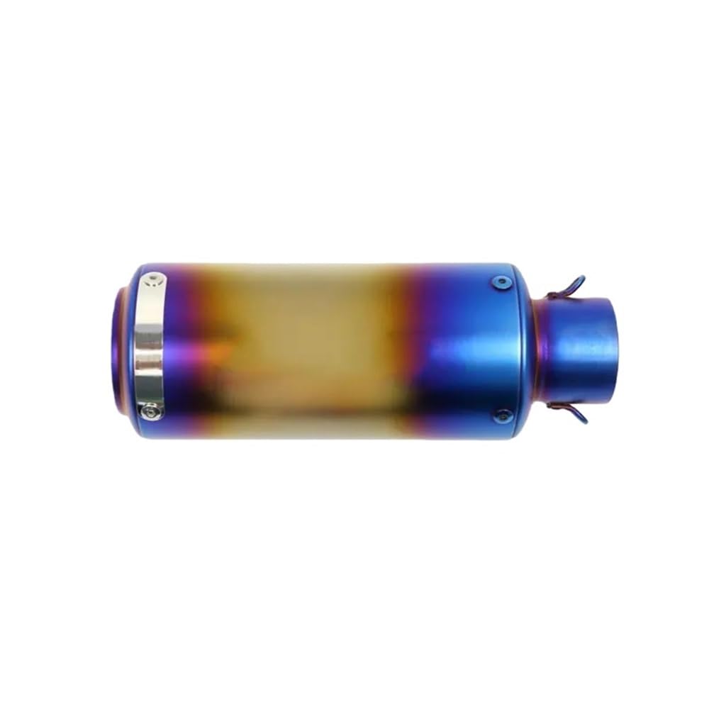 Silenciador Escape Motocicleta Tubo de escape SC para motocicleta R6 51 mm y 60, compatible con silenciador GP-Project fibra carbono DB Killer