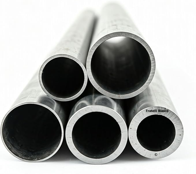 Alluminio 6063-T6 Tubo Tubo Rotondo In Alluminio Metrico: Diametro - Foto 10