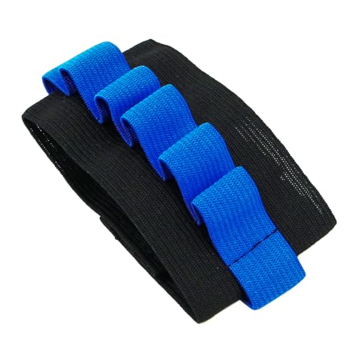 Sarini 2 Stück Eva Soft Bullet Tactical Wrist Strap Armband Soft Bullet Armband Bullet Storage Armband Arm Strap Tactical Belt Geeignet für Blaster Gun Zubehör