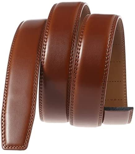 Mens Business Style Belt Black Leather Strap Male Waistband Automatic Buckle Belts for Men Girdle Belts3