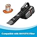BLACK+DECKER dustbuster Portable Vacuum Cordless Handheld, Small Hand Vacuum Cleaner for Dorm Home and Car, Powerful 20V AdvancedClean+ (HHVK515J00FF)