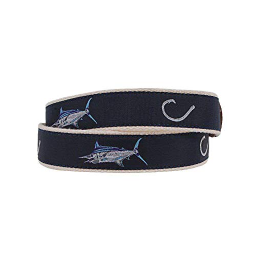 COUNTRY CLUB PREP Catch and Release Leather Tab Belt2