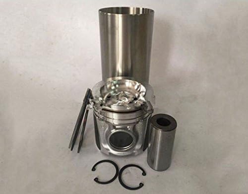 GOWE Piston Ring For New Liner Kit C4.4 Engine Cylinder Piston & Pin With Piston Ring For 1104D 1104D-E44T 1104D-E44TA 1104D-44