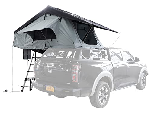 Großes Dachzelt Auto Camping | Weltmann Sundaycampers Deluxe 2+2 | 163 x 310 cm inkl. Matratze und Regenschutz