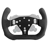 Logitech G RS50 SystemまたはPro SIM用の13インチの軽量スエードハンドルと交換できます。スーパー軽量リアルカーボンファイバー。Logitech G RSレーシングホイール(12インチ ロジクールRS50 スエード付き)に対応。