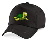 Cap - Schildkröte Cartoon Comic Freudig - Basecap für Herren - Damen und Kinder