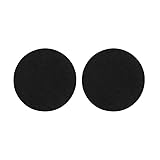 Zorplex 8er Set Große Filzuntersetzer Rund Ø 15 cm in Anthrazit, Filzunterlage, Schutzmatte, Robuste Tischunterlagen für Töpfe, Gläser, Vasen und Schüsseln, Möbel- und Tischschutz (8, 15cm)