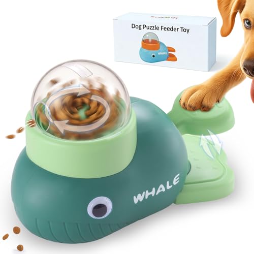 Interactive Dog Toys & Cat Toys for Indoor Cats Dog Puzzle Toy Slow Feeder Bowl Puppy Enrichment Toys Interactive Cat Toys Dog Feeder Puzzle Toy for Smart Dogs to Keep Them Busy
