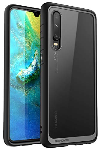 SUPCASE [Unicorn Beetle Style Series] Huawei P30 Case, Premium Hybrid Protective Clear Soft Case for Huawei P30 2019 Release (Black)