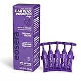 eosera Ear Wax MD Cleaning Kit - 5 Vials (1.5 mL Each) - Earwax Dissolving Drops...