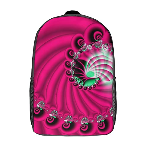 Sac à dos scolaire enfants Fractal 17 pouces pour voyage filles garçons