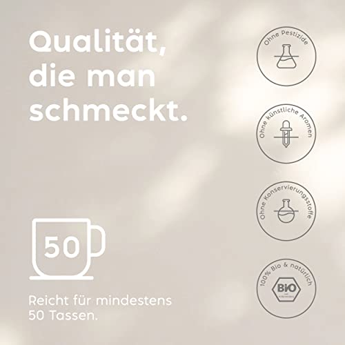 Foto von NOLA Bio Teemischung 'New You' - BIO Grüner Tee mit Lemongras, Ingwer und griechischem Bergtee - loser Premium Bio-Grüntee mit 100% natürlichen Zutaten, vegan