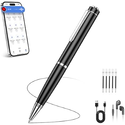 136G Digital Voice Recorder, Audio Recorder with 25H Battery Life, Playback & Voice Activation Recording Device, Voice Activated Recorder with AI Noise Reduction for Lectures/Meetings/Interviews