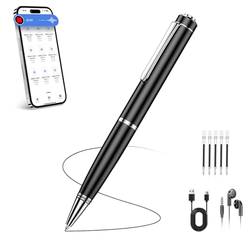 136G Digital Voice Recorder, Audio Recorder with 25H Battery