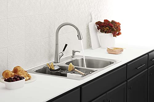 Kohler K-R562-Sd-Vs Malleco Pull-Down Kitchen Sink Faucet With Soap/Lotion Dispenser, Vibrant Stainless #TOP7