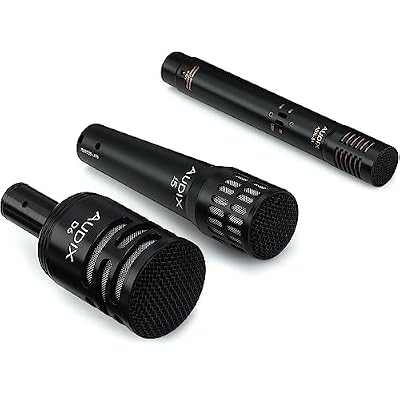 AUDIX DP7MICRO 7-piece Drum Microphone Package for Live Sound and Recording