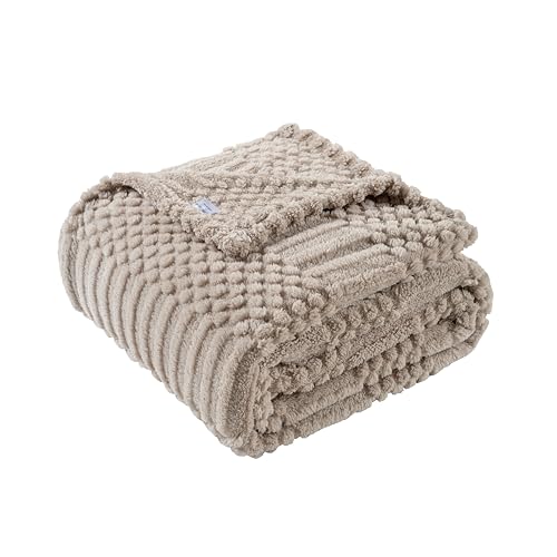 Brown Soft & Fluffy Fleece Blanket