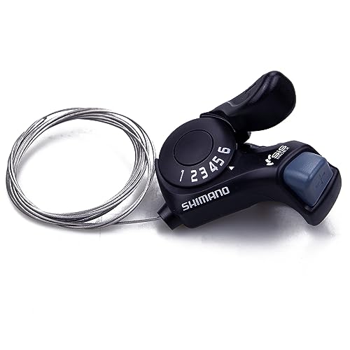 MAKELEN Shimano Thumb Shift Lever SL-TX30, 18 Speed-Right 6 Speed Left 3 Speed (No SIS) Thump Grip Gear Bike Shift Lever for Mountain Bicycle