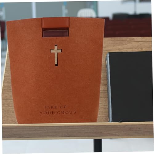 Capacity Felt Bible Bag Hollow Cross Design Versatile Tote Organizer for Church School Travel and Daily Use Stylish and Scratch-resistant Bible Carrying Case4