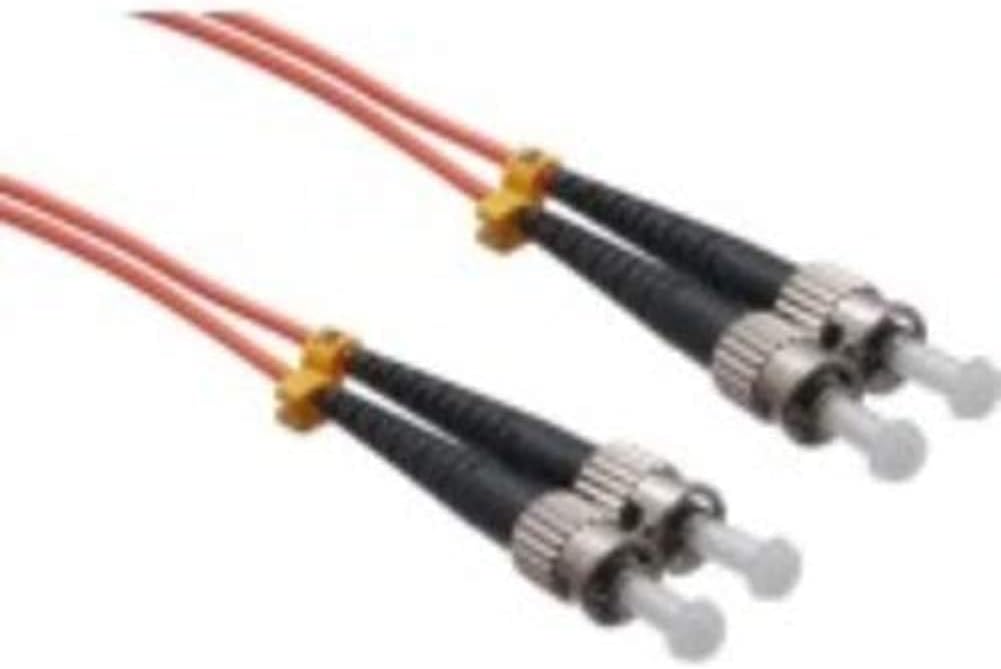 AXIOM MEMORY SOLUTION AXG94679 ST/ST Multimode Duplex OM2 50/125 Fiber Optic Cable 15m - TAA Compliant