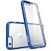 iPhone 6s Plus Case, [Scratch Resistant] i-Blason Clear Halo for Apple iPhone 6 Plus Case 5.5 Inch Hybrid Cover (Clear/Navy)
