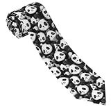 Yilad Panda Tie For Men Funny Neckties Men's Tie Formal Party Business Wedding Ties