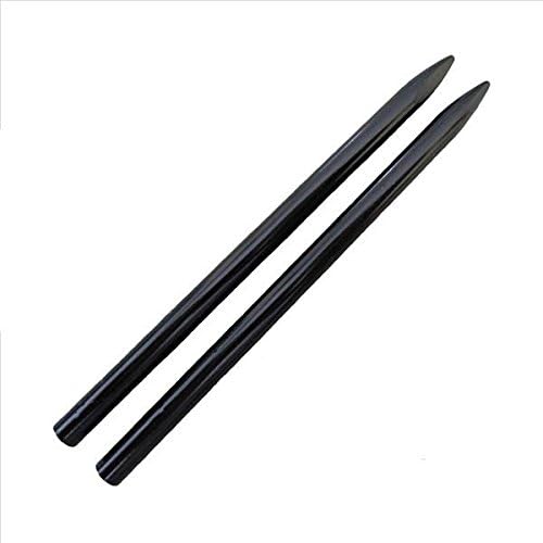 (2 Pack) of Jig Pro Shop 3 1/2" Black 550 Type III Paracord FID, Lacing, Stitching Needles