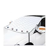 Utilisation universelle en toutes saisons : Au printemps, elle protège votre voiture de la pluie ; en été, elle protège du soleil et de la chaleur ; en automne, elle bloque les feuilles mortes et la poussière ; en hiver, elle protège de la grêle, de la neige et du gel, et maintient votre pare-brise dégagé.