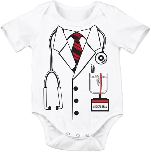 Pranawan Clothing Baby DOCTOR Romper 0-12 months UNISEX
