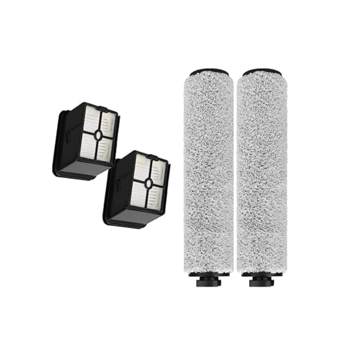 PonpEd Rollenbürste, Hepa-Filter. Kompatibel for Bissell CrossWave HF3. Staubsauger-Ersatzteile, Zubehör, Haushaltsreinigung
