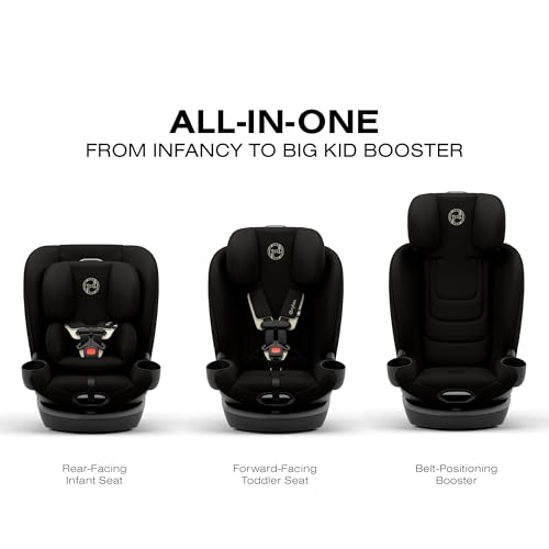Image of Callisto G 360 Select Rotating All-in-One Convertible Car Seat - Black