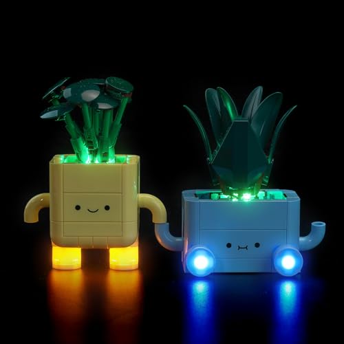 Kit d’éclairage LED pour Lego 10349 Petites plantes souriantes (modèle Lego non inclus), jouet créatif, accessoire de décoration