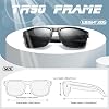 LEDINGBEST-Gafas-de-sol-Polarizadas-Para-Hombre-MujerGafas-casuales-Golf-pesca-Deportes-al-aire-libre-con-proteccion-UV-marco-TR90-Gafas-de-sol