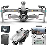 Bingchat Upgraded Professional Drones with Camera for Adults 4K HD 3 Axis Gimbal EIS, 360° Obstacle Avoidance, Payload Release, Tablet Touch Screen Controller, Up to 5 Miles Range, 84 Minutes Long Battery, Time-lapse, Follow Me, GPS Safe Height Auto Return