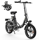 Finbike Klapprad E-Bike 16 * 2.15 Zoll Fat Tire,Tragbares...