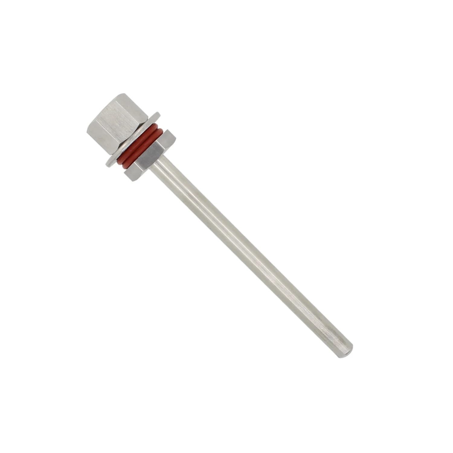 Arredamento per la casa Pozzetto termometrico da 1/2 pollice in acciaio inossidabile senza saldatura per termotasca con sonda di temperatura del termometro(150mm)