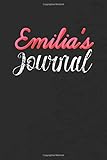  Emilia\'s Personalized Journal: Specialized Daily Journal for girls or women named Emilia