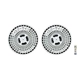 パナソニック 純正品 フィルターカバーとネットフィルターセット 2個セット ANH2208-4780 電気衣類乾燥機用 ANH2208-3775の後継品 NH-D502、NH-D603、NH-D503などに対応 マクセル製アルカリ単四電池おまけ1本付き